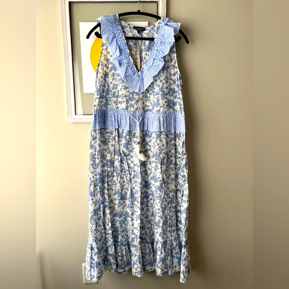 Midi Cotton Sundress, size M, NWT